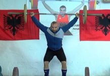 ERKAND QERIMAJ SHPALLET KAMPION I SHQIPËRISË