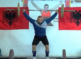 ERKAND QERIMAJ SHPALLET KAMPION I SHQIPËRISË