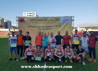 Vllaznia në atletikë shpallet kampione për të nëntin vit rradhazi