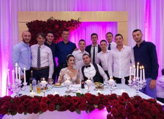 Martohet kapiteni Rrashketa. Vllaznia e volejbollit në dasëm