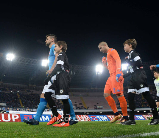 Hysaj luan përsëri si mbrojtës i majtë, Napoli kualifikohet në Kupë