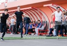 Atletët e Vllaznisë në përgatitjet e fundit për kampionatin dimëror