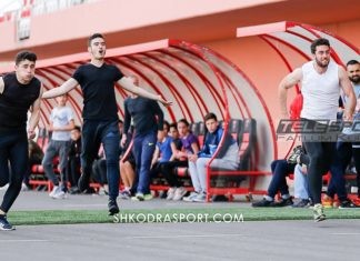 Atletët e Vllaznisë në përgatitjet e fundit për kampionatin dimëror