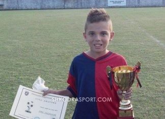 Ersi Zaganjori, 13 vjeçari që po spikat tek Akademia Vllaznia