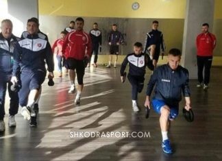 Vllaznia e nis “me vrull” në Ulqin. Stërvitja me ngarkesa dhe me nga dy seanca në ditë