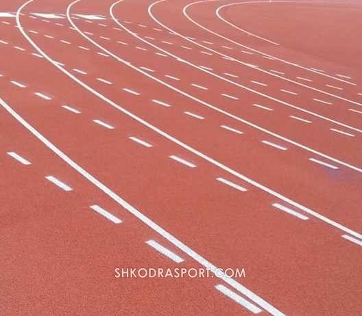 Përfundon vijëzimi i pistës së tartanit. Shkodra gati për aktivitete atletike