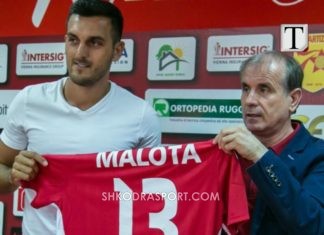 Vllaznia ngulmon për mbrojtësin Malotën, por ndërhyn një klub tjetër