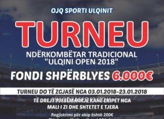 “Vllaznia futsall” pjesmarrëse në turneun ndërkombëtar të Ulqinit