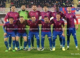 Vllaznia, mungesa e Vucajt sjell një ndryshim në formacion