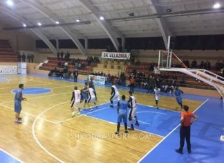 Basketboll meshkuj/ Vllaznia humbet në shtesë ndaj Teutës