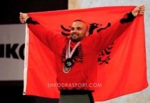 Zhgënjen Daniel Godelli, medalje bronzi për Erkand Qerimajn në shkëputje