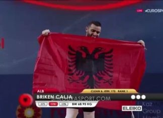 Briken Çalja ‘vishet me ar’ në Kampionatin Europian