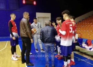 Vllaznia në basketboll për të rinj fiton në Tiranë ndaj Partizanit