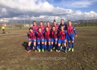 Futboll femra/ Tjetër goleadë për Vllazninë, titulli tashmë një formalitet
