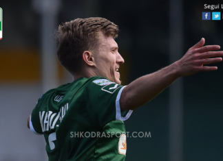 Ndeshja e parë si titullar, Armando Vajushi gjen menjëherë golin