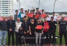 Vllaznia U-18 shpallet kampione e Shqipërisë në atletikë