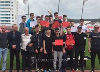 Vllaznia U-18 shpallet kampione e Shqipërisë në atletikë