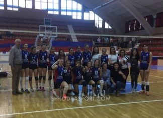 Volejbollistet e reja të Vllaznisë fitojnë fitojnë finalen e parë. Titulli shumë pranë