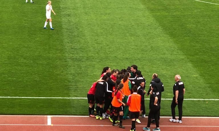 Fitore historike, femrat e Shqipërisë arrijnë triumfin e parë. Shënon futbollisja e Vllaznisë