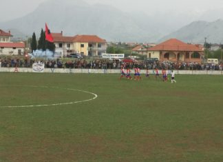 Veleçiku e mbyll me fitore pjesën e parë ndaj Vorës. Vendos goli i kapitenit Çokaj