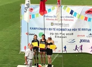 Vllaznia e atletikës dhuron një tjetër surprizë. Një 14 vjeçare shpallet kampione