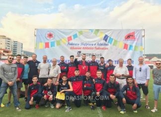 Atletët e Vllaznisë i bien “10”ës. Një dekadë rresht kampionë të Shqipërisë