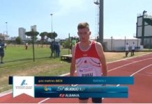 Franko Burraj sërish pranë rekordit edhe në Lojërat Mesdhetare U-23