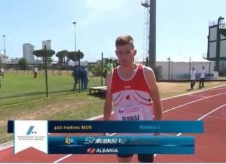 Franko Burraj sërish pranë rekordit edhe në Lojërat Mesdhetare U-23