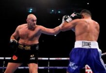 Grushte jo vetëm në ring, shikoni sherrin masiv që shpërtheu në përballjen Fury vs Seferi (Video)