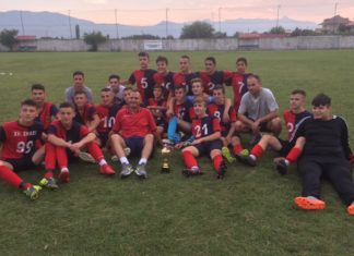 Vllaznia U-15 shpallet kampione për sezonin 2017-2018