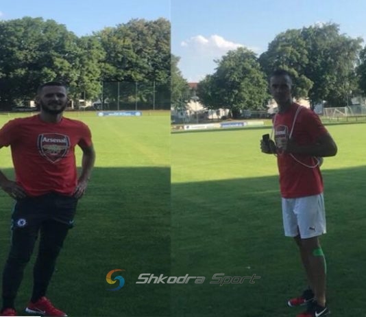 Dy futbollistë shkodranë firmosin në Gjermani