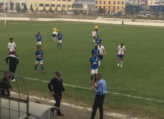 Mbyllet pjesa e parë në Lezhë. Vllaznia dominon në lojë por i mungon goli