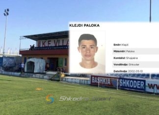 Klejdi Paloka, mbrojtësi “i shndërruar” në sulmues. Është golashënuesi më i mirë i Vllaznia U17