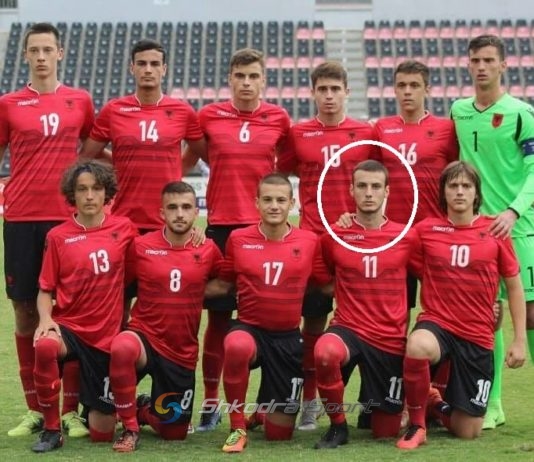 Mario Mitaj, 15 vjeçari nga Vermoshi që dje shënoi për Shqipëria U17 dhe luan me AEK Athinë