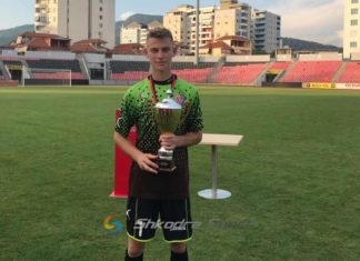 Kristi Qarri, portieri i së ardhmes për Vllazninë