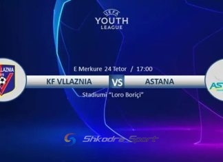 Mbërrin një lajm i mirë: Vllaznia U19- Astana transmetohet live në RTSH