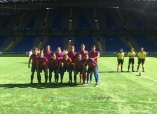 Vllaznia U19 humbi 1-3 por ishte e pafat. Goditi tre herë shtyllat e portës së Astanës