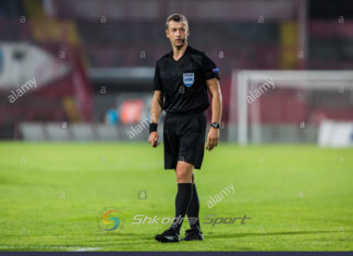 UEFA cakton arbitra rus për ndeshjen FC Astana- Vllaznia U-19