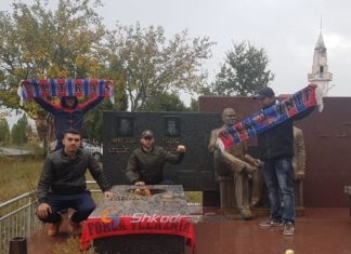 Akti fisnik i tifozerisë shkodrane, homazhe ndaj ish-presidentit Myftar Çela