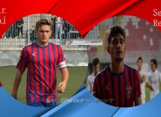 Lekaj- Repaj, dyshja e qendrës së mbrojtjes që premton shumë për të ardhmen e Vllaznisë