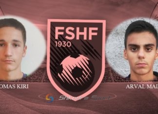 Dy futbollistë të Akademisë Vllaznia grumbullohen me kombëtaren U15