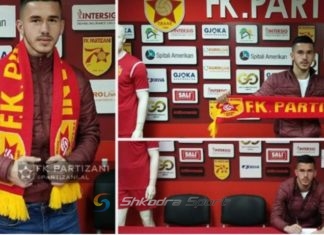 Një shkodran shënon katër gola në fitoren e Partizanit