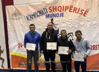 Vllaznia e treta në kampionatin e mundjes. Federata nderon Agustin Mhillin