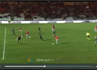 VIDEO/ Super gol nga 25 metra, mesfushori i Shpresave dhuron spektakël në kampionatin danez