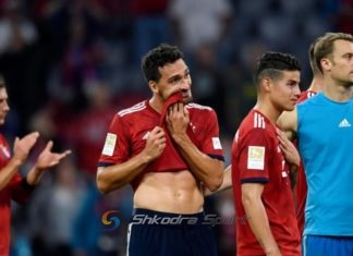 Tension në dhomat e zhveshjes të Bajernit, Boateng godet dhunshëm derën