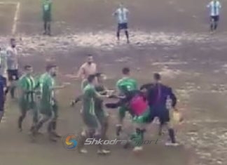 Grushte në Pezë në ndeshjen Vora- Shënkolli, policia inekzistente