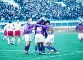 FOTO-LAJM/ ‘Shkrepja’ e para 16 viteve, kur treshja Sinani- Martini- Salihi shënonte 67 gola për Vllazninë