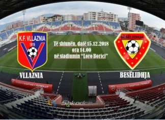 Mbyllet pjesa e parë në “Loro Boriçi”, barazim 0-0 mes Vllaznisë e Besëlidhjes