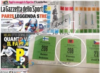 Fantastike/ La Gazzetta dello Sport rendit Vioresin Sinanin mes shënuesve më të mirë të Europës