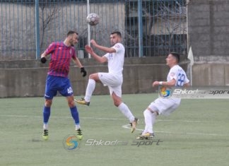 Sot Vllaznia luajti ndaj Kamzës, në tribunën e “Reshit Rusit” pati një “mysafir” të veçantë (FOTO)